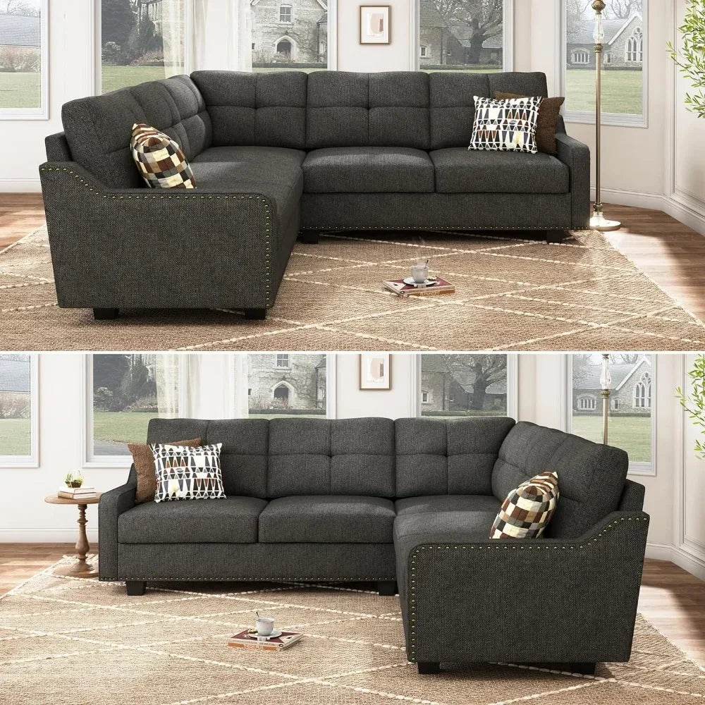 Reversible 4 Seater Corner Sofa