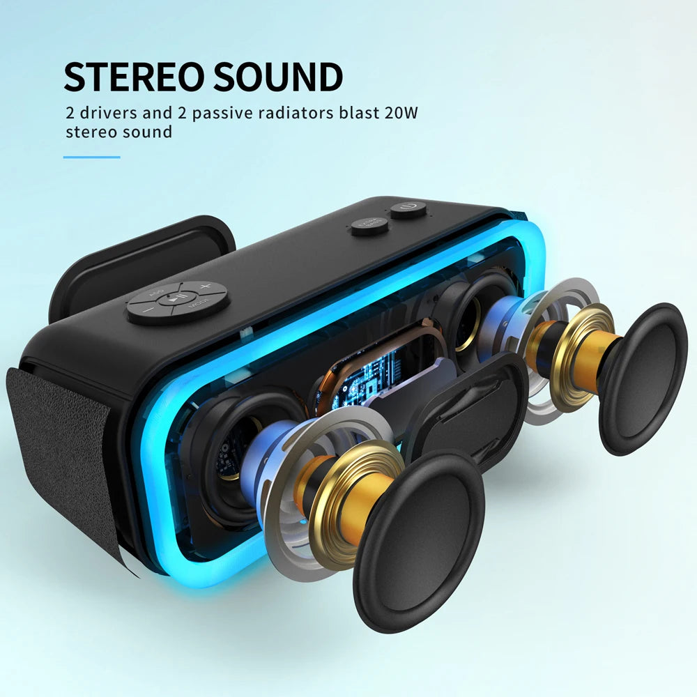 Wireless Waterproof Lightweight Portable Bluetooth Speaker
