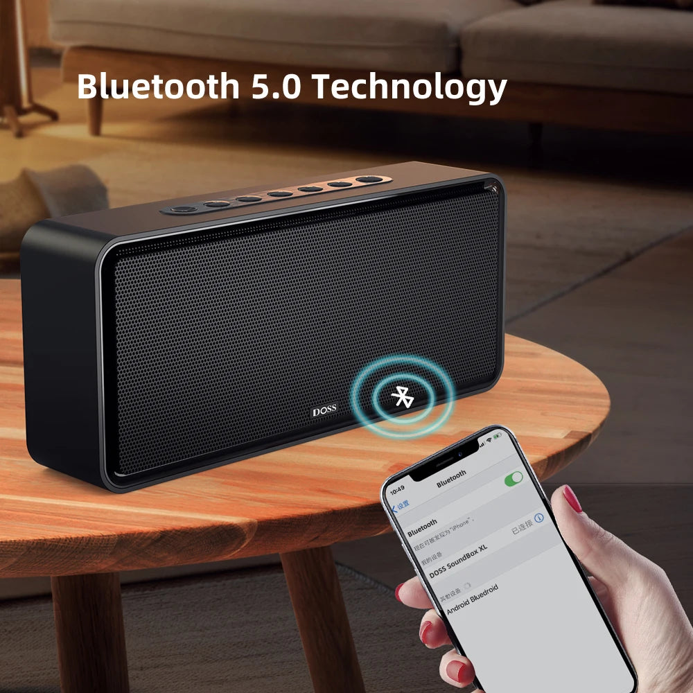 Wireless Bluetooth Portable Home Speaker
