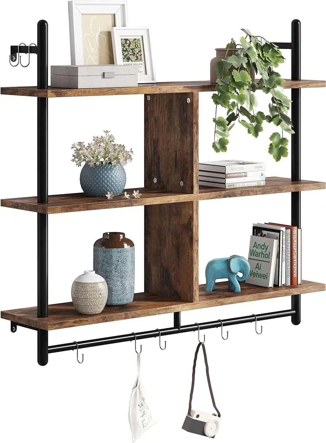 Wall Mounted 3 Shelve Kitchen Storage Rack