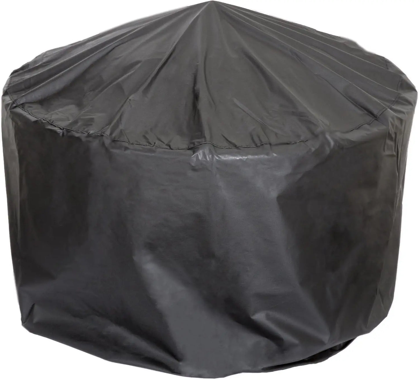 Fire Pit - 32-Inch Outdoor Fireplace with Spark Screen, Poker, and Cover