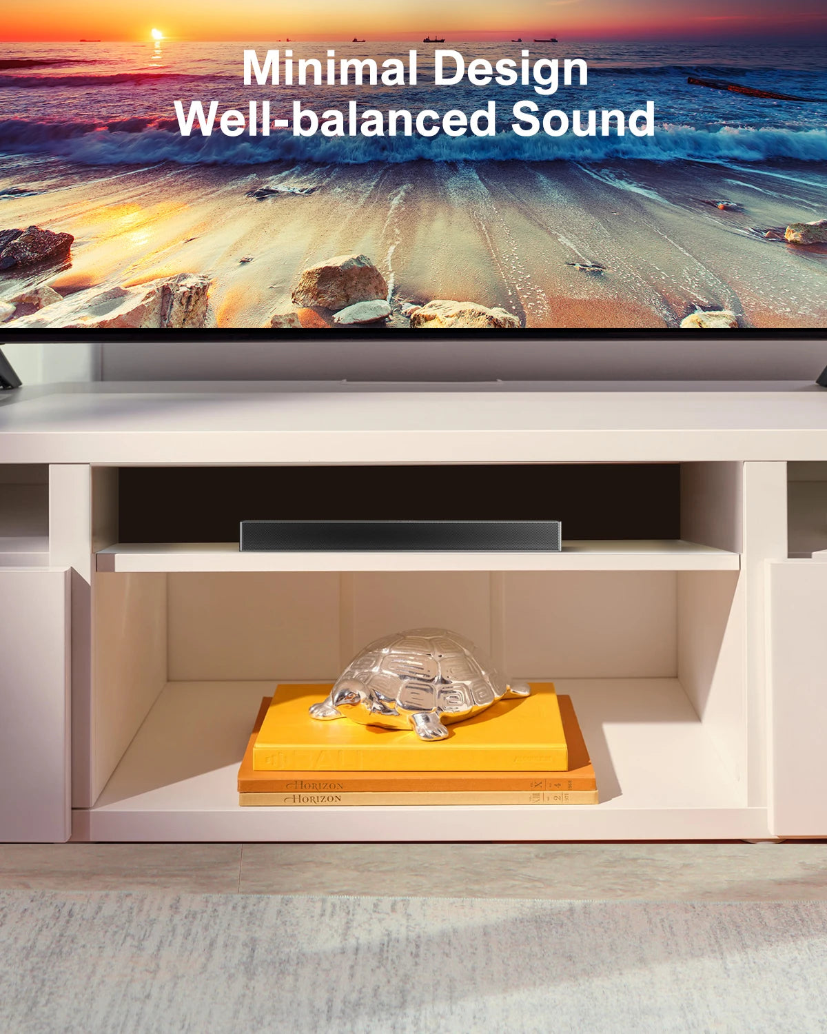 160W Home Theater Bluetooth Surround Sound Bar with Subwoofer