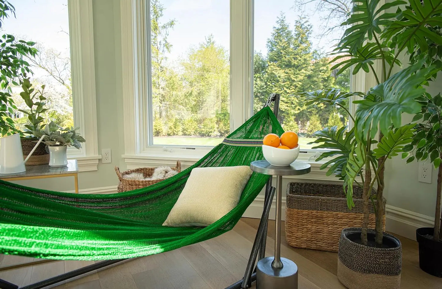 Collapsible Steel Stand Hammock 450 lbs Capacity & Carrying Case, Portable