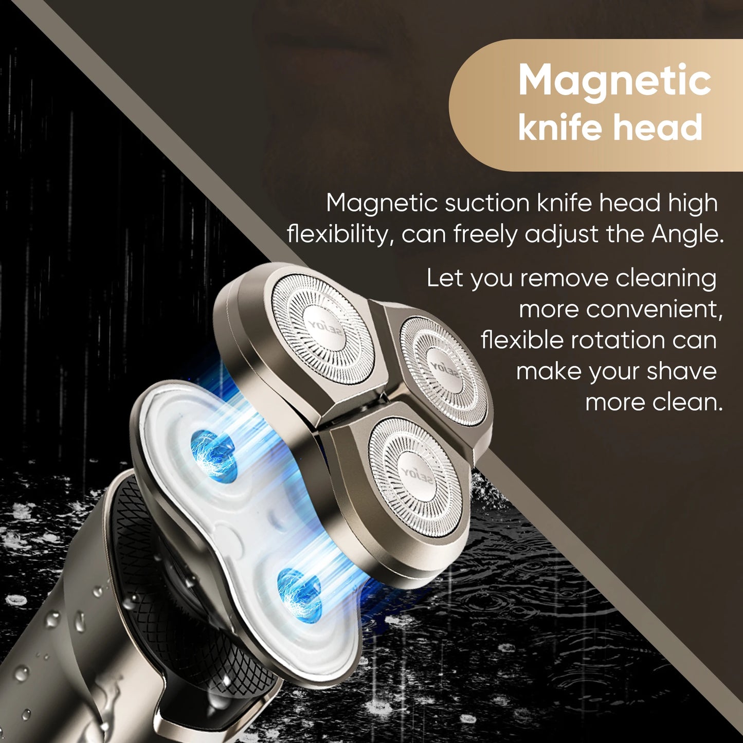 Electric Rechargeable 5 in 1 Hair Clipper for Men