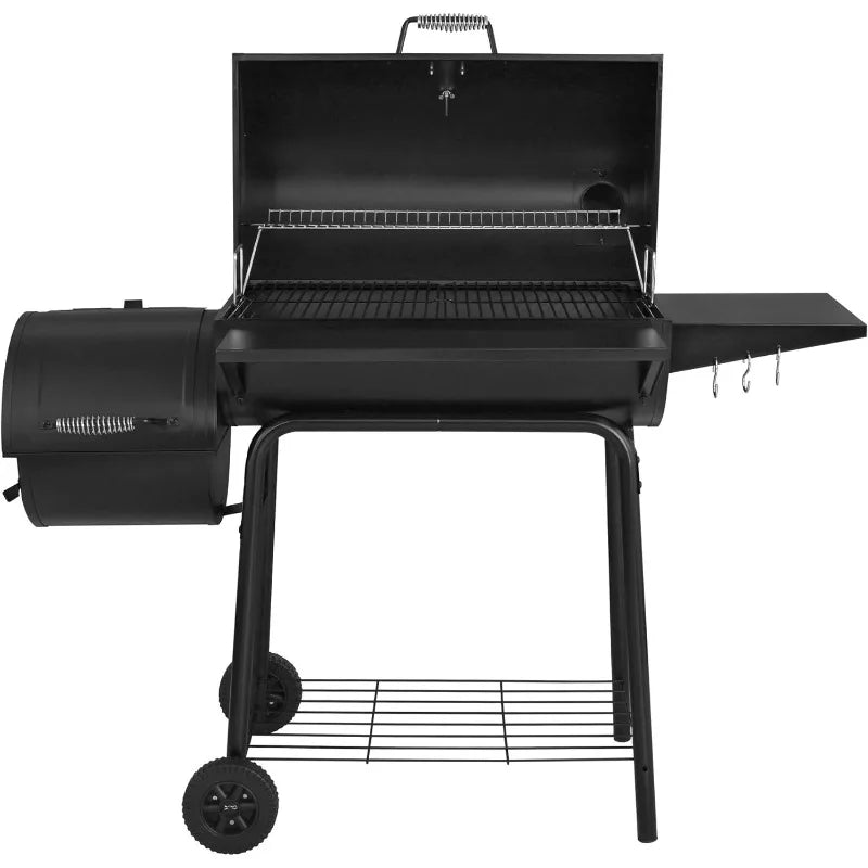 Royal Gourmet 30" BBQ Charcoal Grill and Offset Smoker