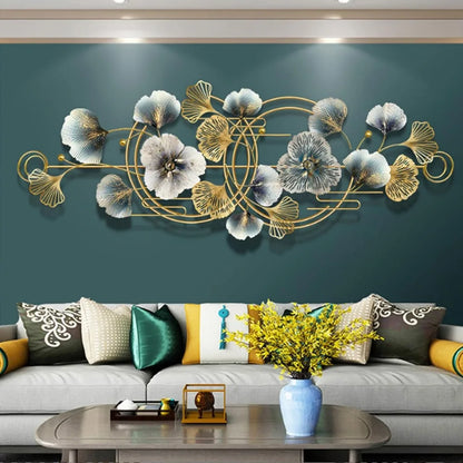 Handmade Metal Wall Art Decoration for Living Room