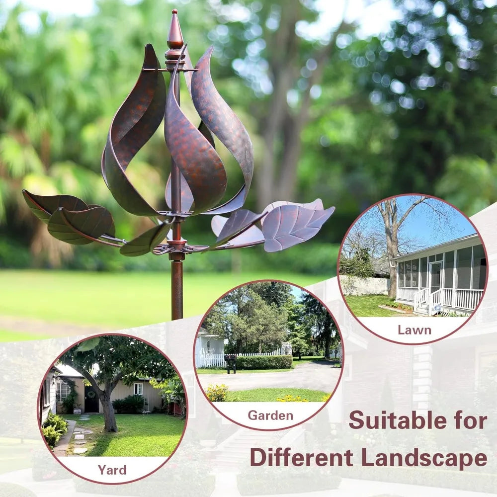 Tulip Wind Spinners Decor for Yard, Garden