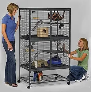 Pets Deluxe Critter Nation Double Unit Small Animal Cage