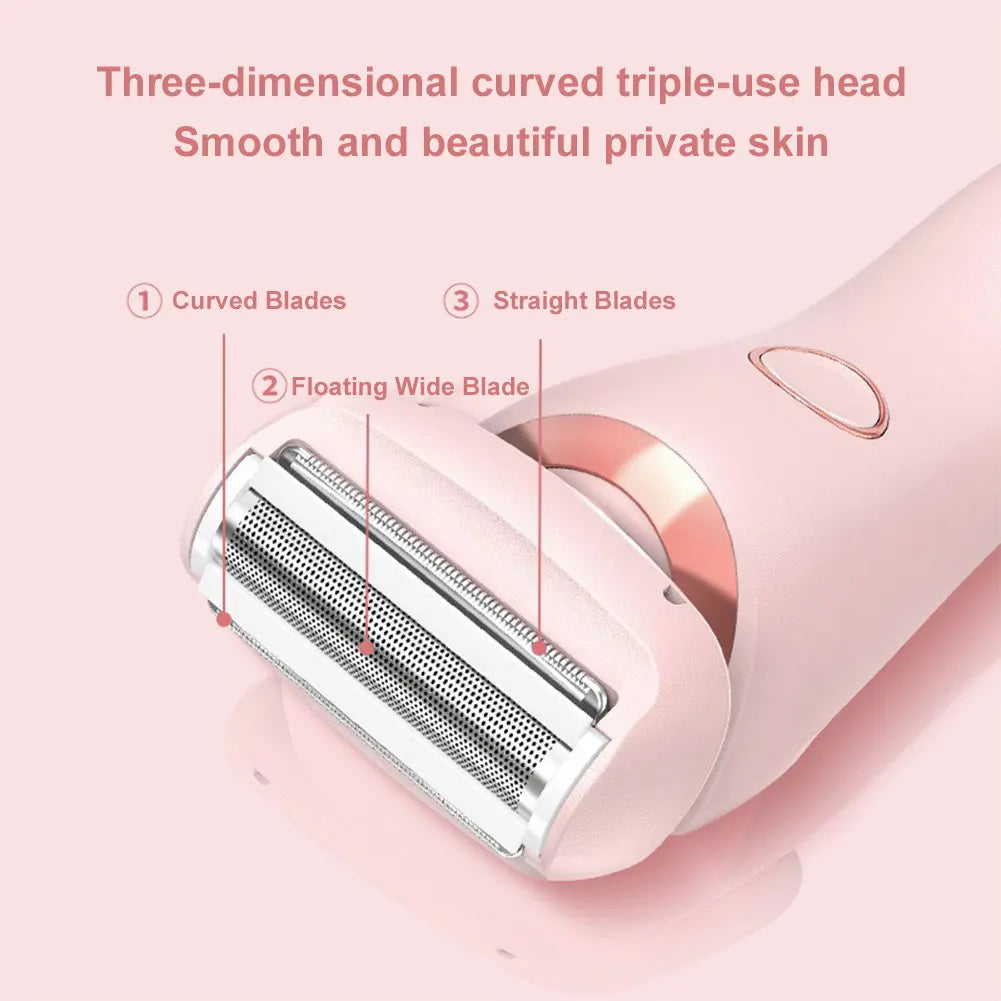 Waterproof Body Hair Trimmer for Women