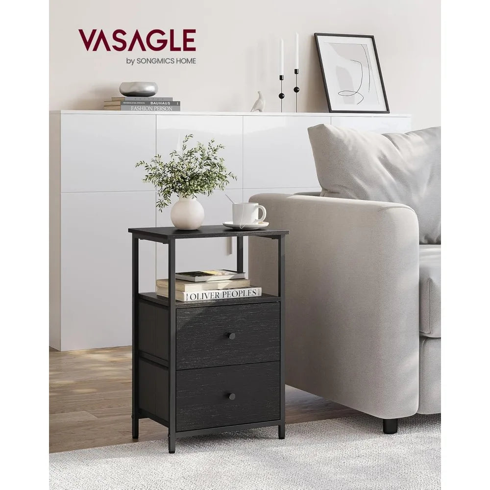 Set of 2Nightstands with Drawers