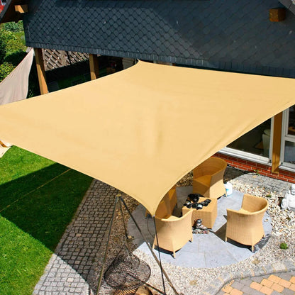 300CM Waterproof Sun Shade UV Block Canopy for Patio Backyard