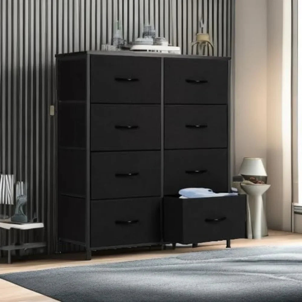 Dresser for Bedroom Tall Drawer Dresser Organizer Storage with 8 Drawers