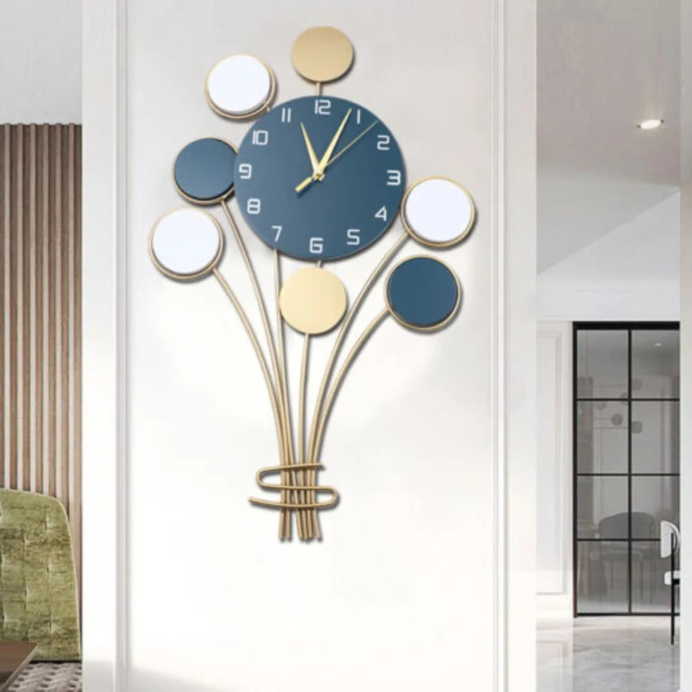 Metal Balloon Wall Clocks 25-inch Diameter