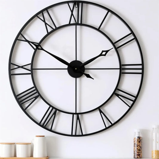 30 Inch Large Wall Clock with Roman Numeral