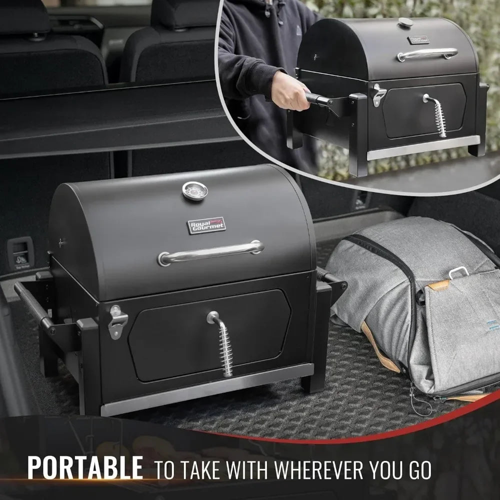 Tabletop Charcoal Grill Portable, Compact