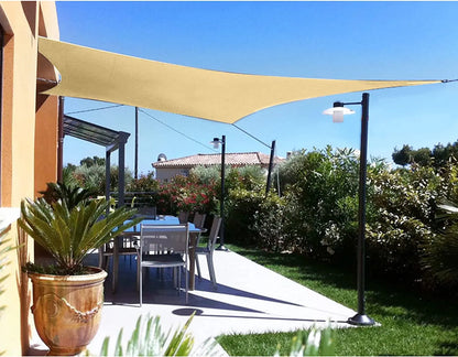 300CM Waterproof Sun Shade UV Block Canopy for Patio Backyard