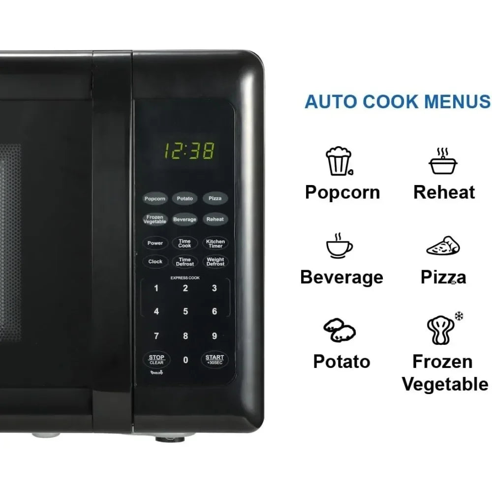 Touch Control Kitchen Microwave Ovens 0.7 CU FT 700 Watt