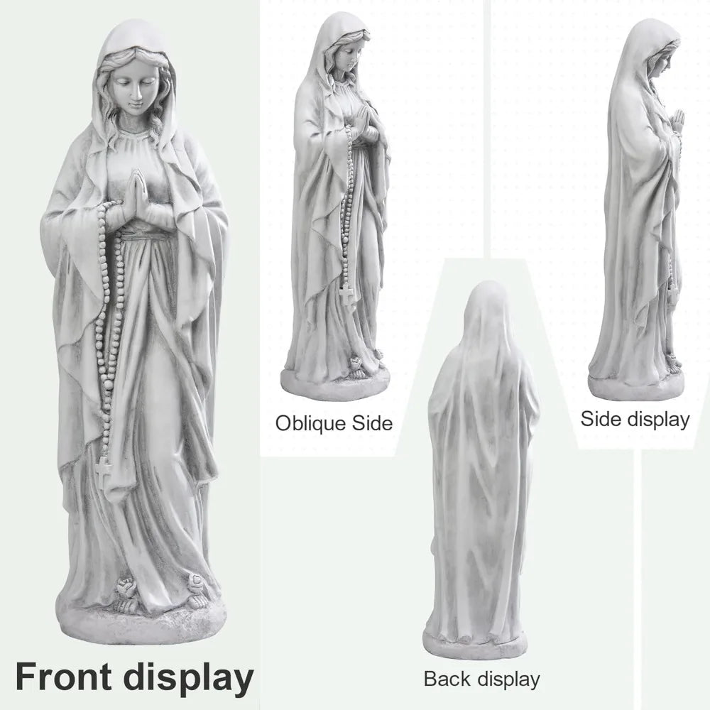 Virgin Mary Praying Decorations Statue Statue 29.9 Inch Tall