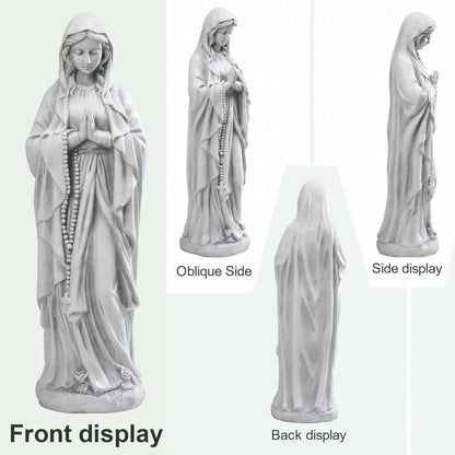 Virgin Mary Praying Decorations Statue Statue 29.9 Inch Tall