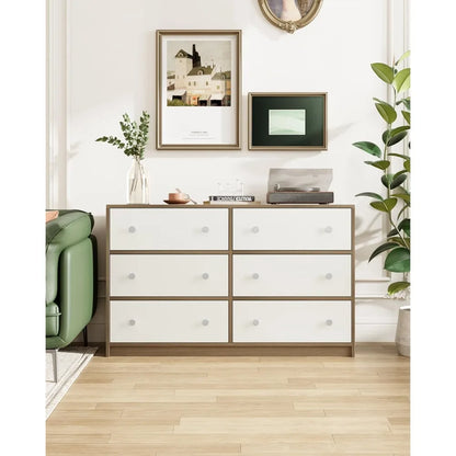 Dresser for Bedroom with 6 Drawers