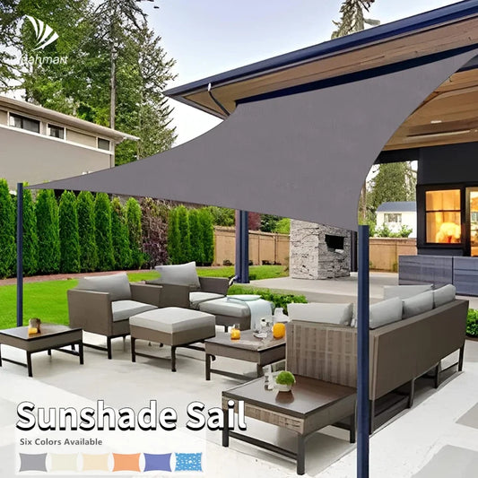 300CM Waterproof Sun Shade UV Block Canopy for Patio Backyard