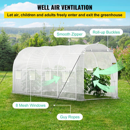 Portable Walk-in Tunnel Greenhouse