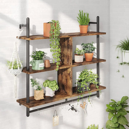 Wall Mounted 3 Shelve Kitchen Storage Rack