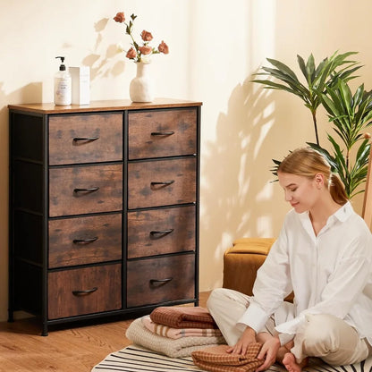 Bedroom Dresser Organizer With 8 drawers