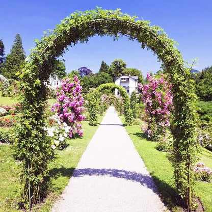 Heavy Duty Metal Garden Arch Rose Archway