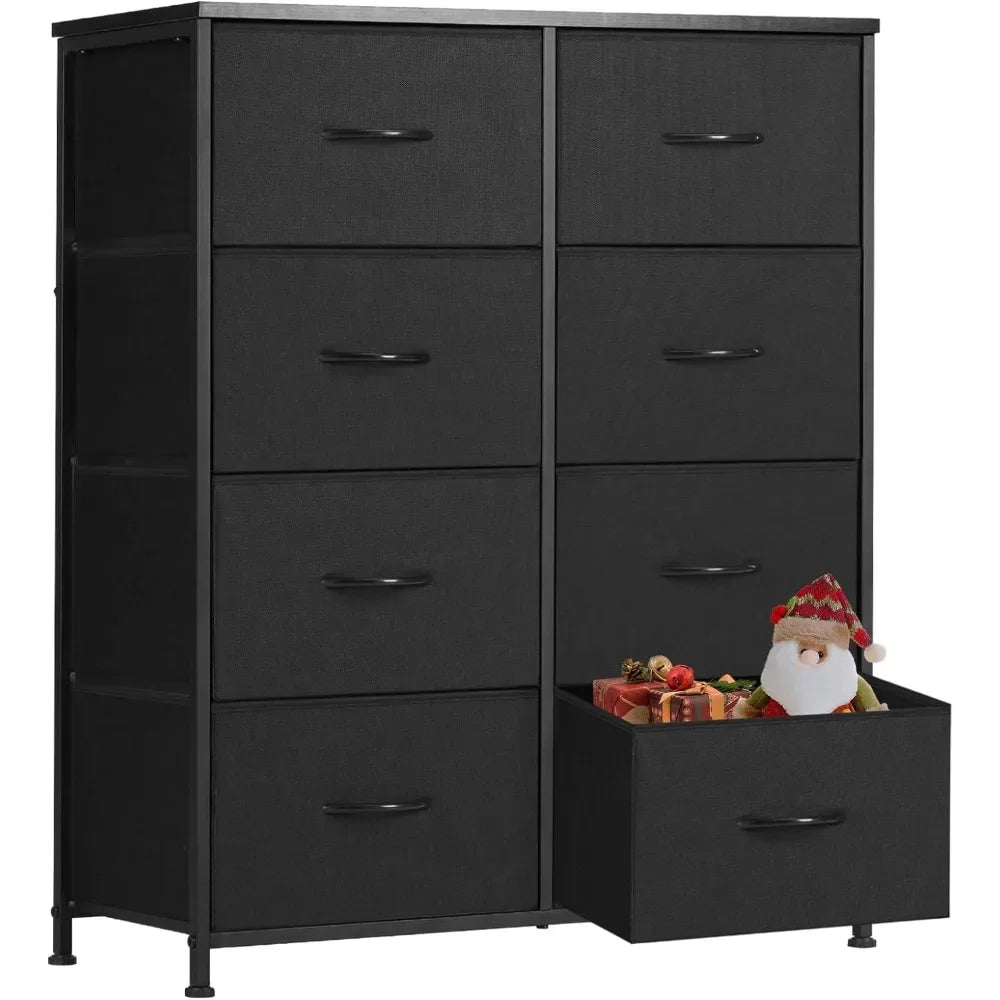 Dresser for Bedroom Tall Drawer Dresser Organizer Storage with 8 Drawers