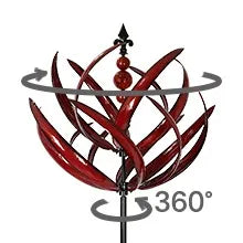 Large Outdoor Metal Wind Spinners Sculptures for Yard & Garden