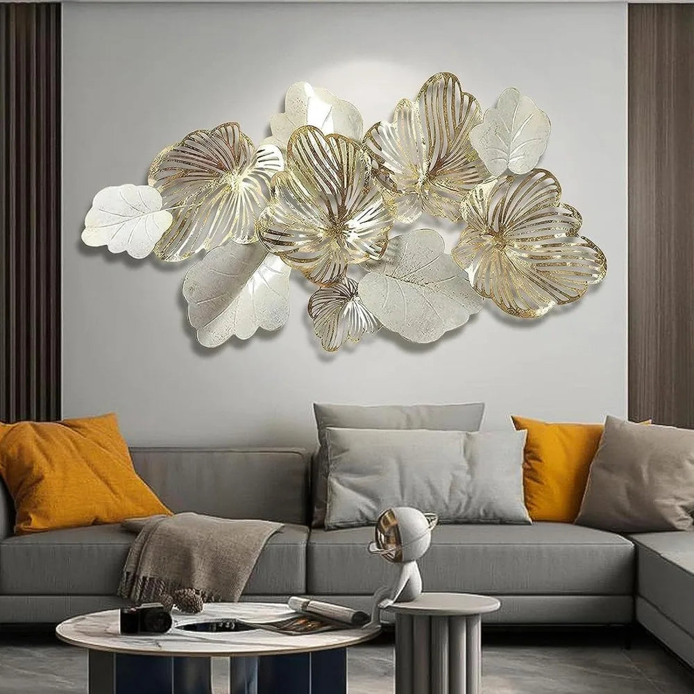 Metal Mural Modern Home Decor Wall Sculpture