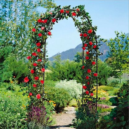 Heavy Duty Metal Garden Arch Rose Archway